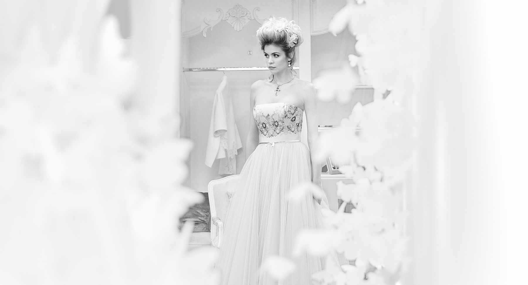 Съемка для салона свадебных и вечерних платьев WONDERWHITE, фотограф: Александр Сакулин